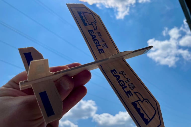 Balsa Glider Plane