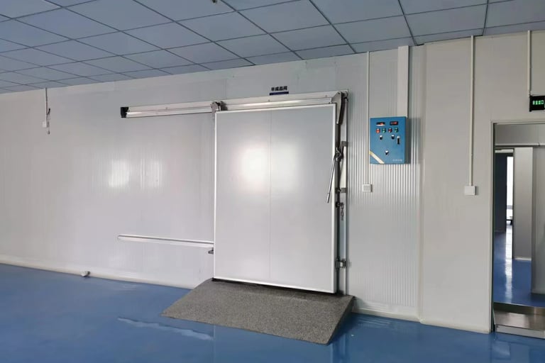 Cold room uses for meat, fish, fruit, vegetables