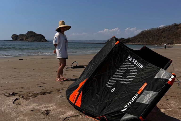 kitesurfing kite