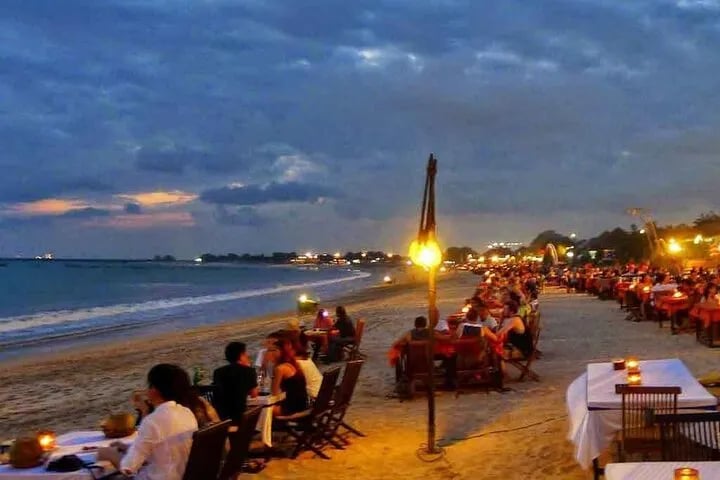 Sea Side Dinner at Jimbaran Beach Bali