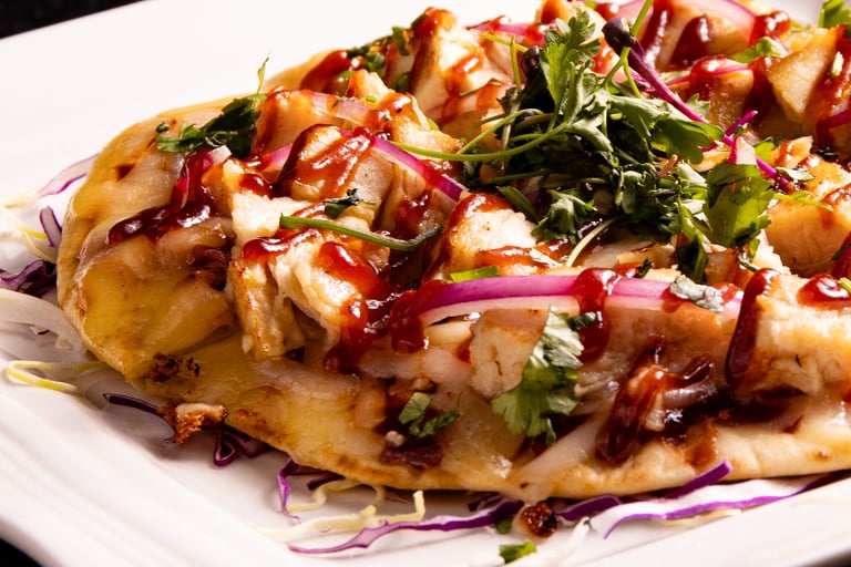 Pita Pizza at Cloud 9 Hookah Lounge Las Vegas