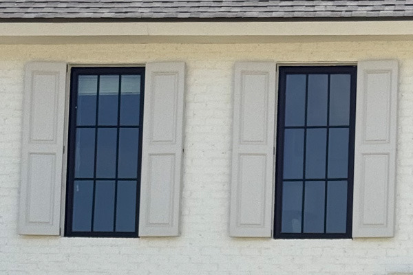 Raised Panel Exterior Shutters