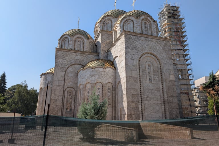 Church of St. Constantine and Hekena in Skopje North Macedonia 