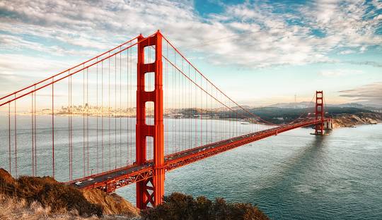 Golden Gate Bridge in San Francisco