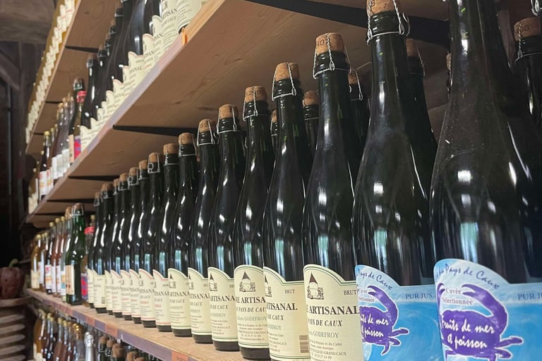 Boutique cidres artisanal de l'ecomusée de la pomme et du cidre