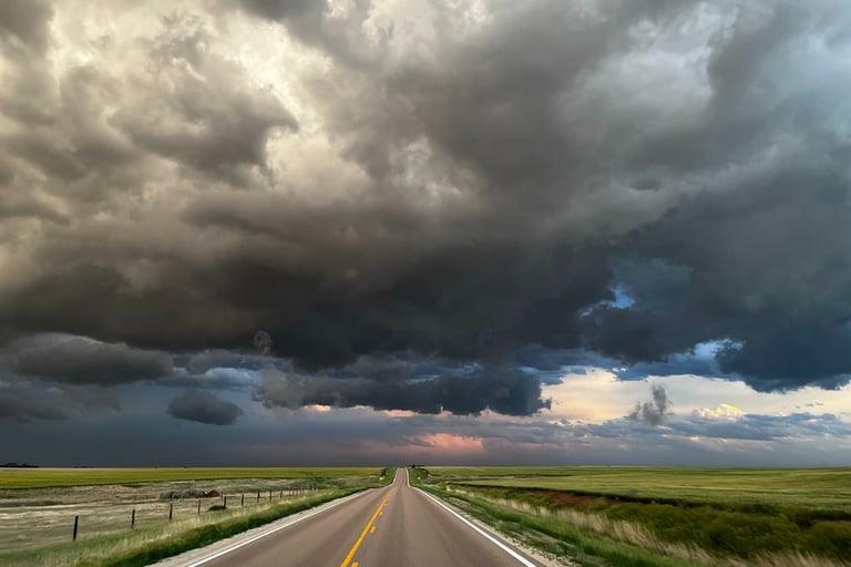 Tornado alley severe weather