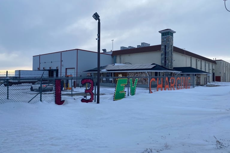 Funky sign for the chargers