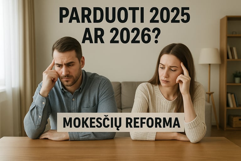 buto pardavimas 2026