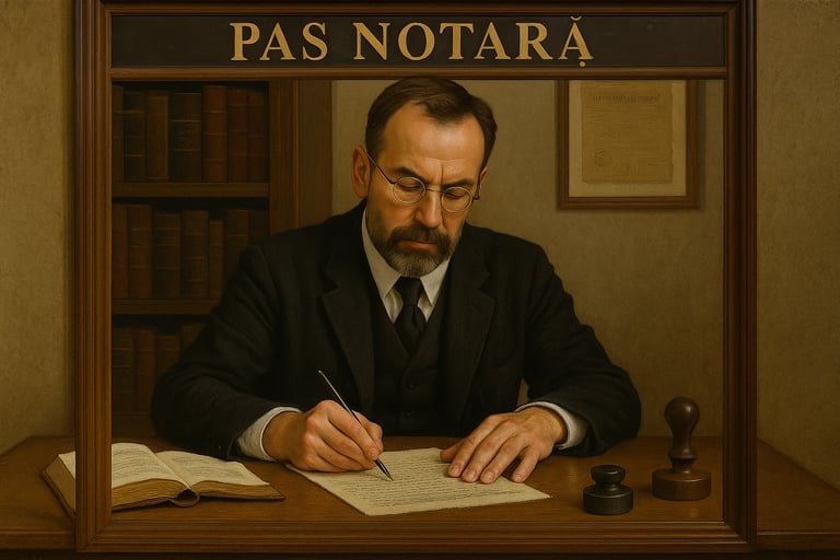 notaras buto pardavimas