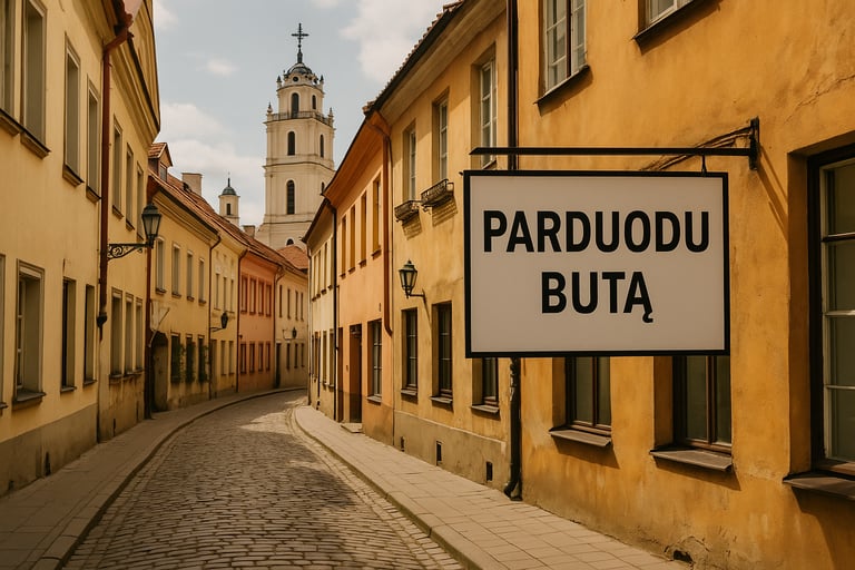esu jav parduotu buta
