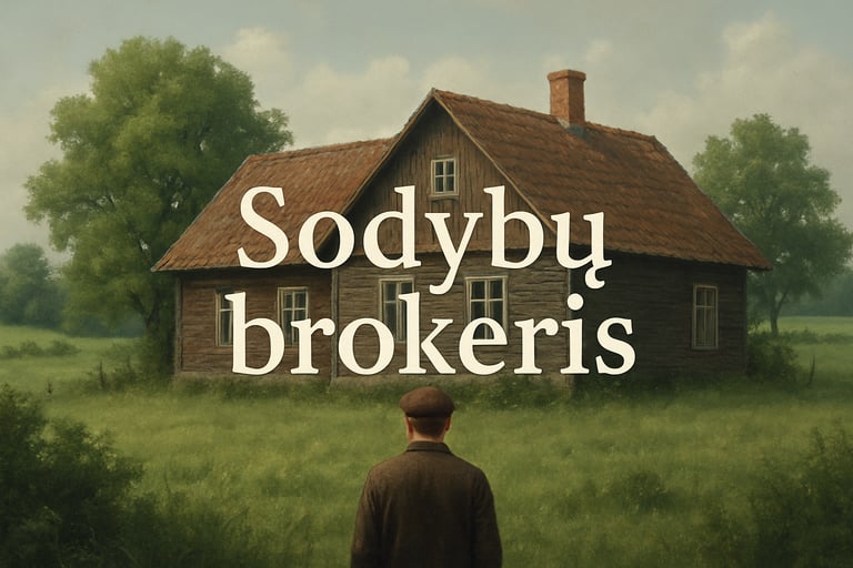 sodybu brokeris nekilnojamasis turtas