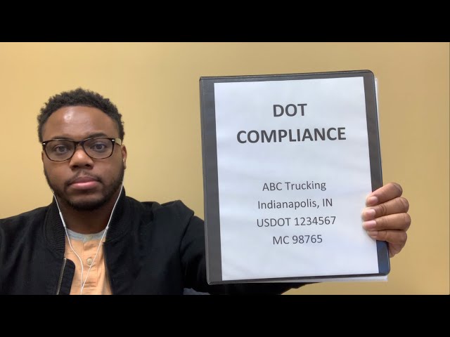 Truck driver paperwork