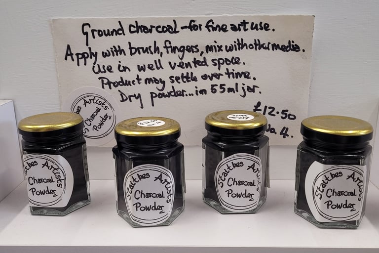 Tricia Hutchinson ground charcoal