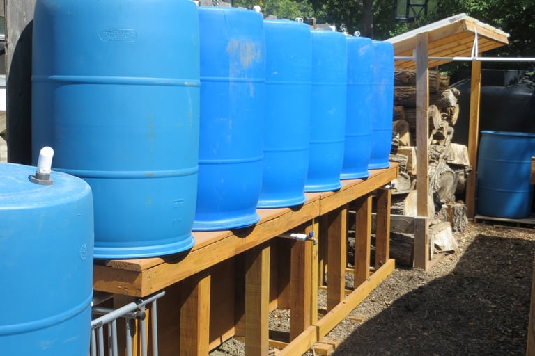 Water Barrel collection system