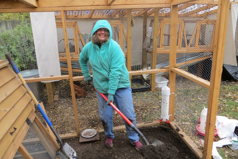 Rat proofing the chicken coop
