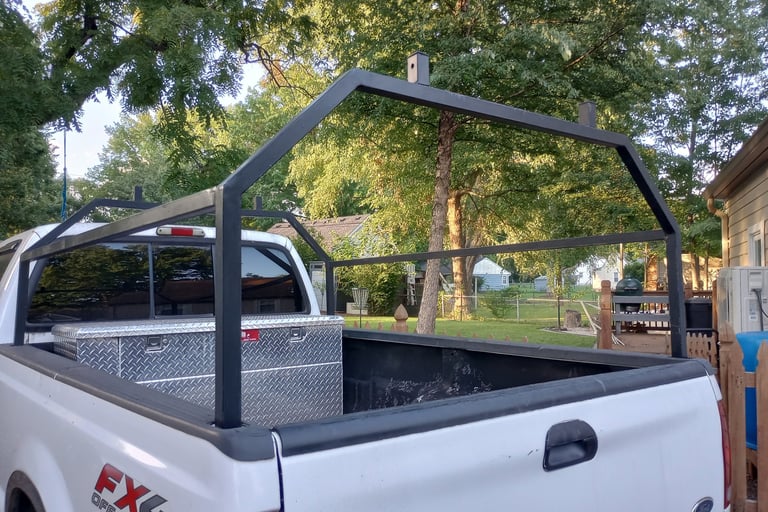 Truck Rack on a Truck