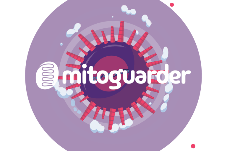 a logo for mitoguarder
