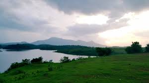 A breathtaking panoramic view from Nellarachal View Point, showcasing the rolling hills, dense fores
