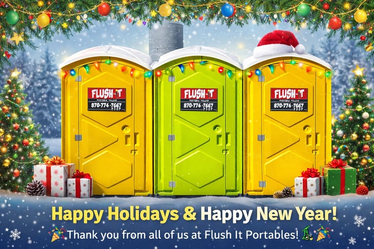 porta potty Hot Springs