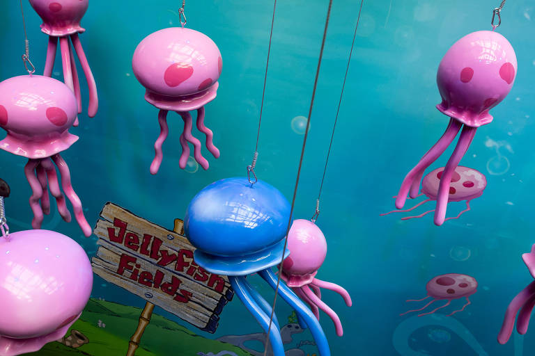  ilustração exposta no MIS Experience