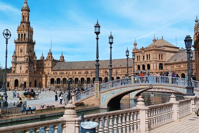 Plaza De Espana a Siviglia