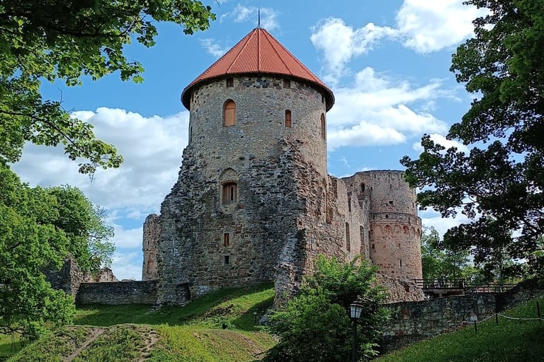 Castello di Cesis in Lettonia
