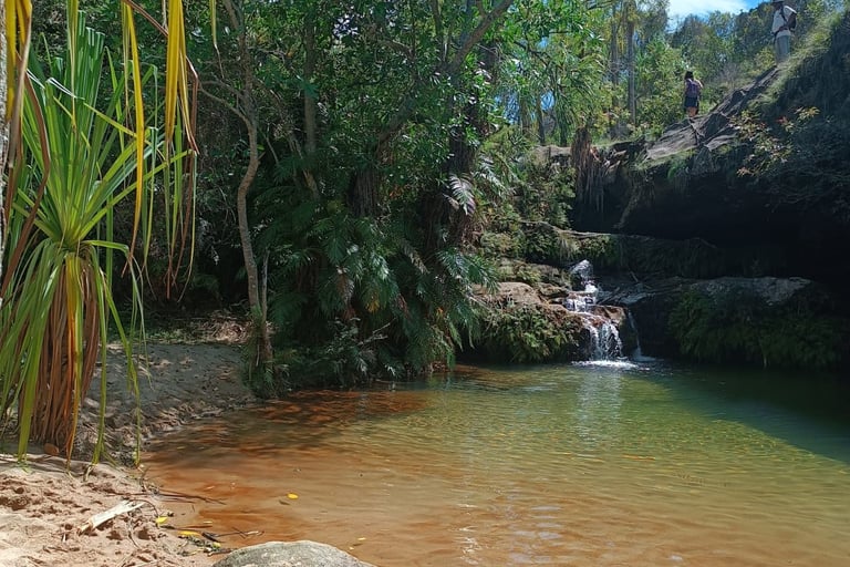 Piscine naturali all'interno dell'Isalo National Park