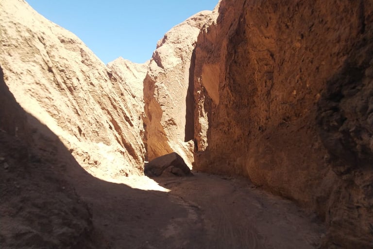 Canyon nella garganta del diablo - atacama