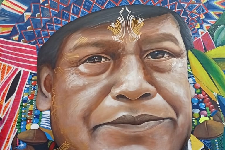 consigli di viaggio in colombia - graffiti a Bogotà