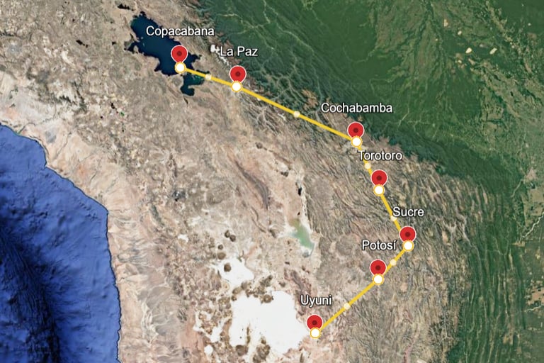 Itinerario di 3 settimane in Bolivia
