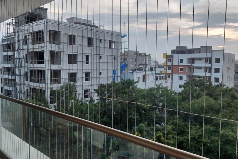 Invisible safety Grill