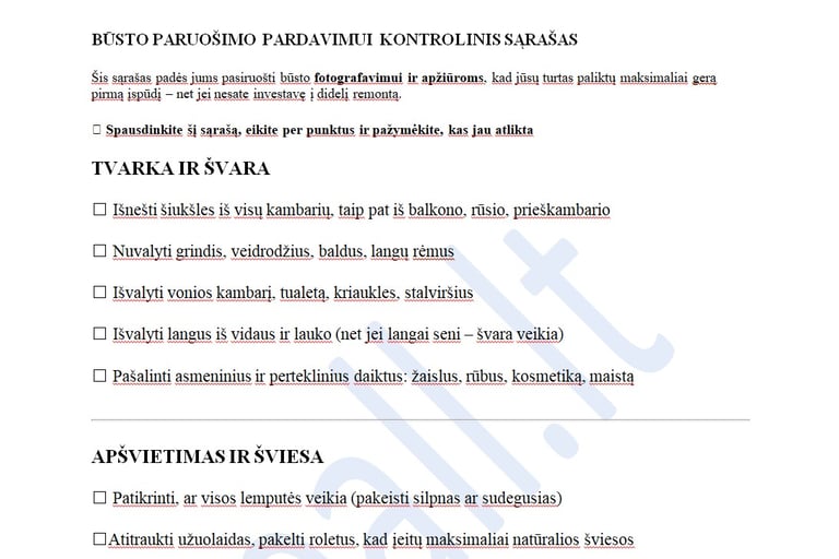 buto-paruosimas-pardavimui