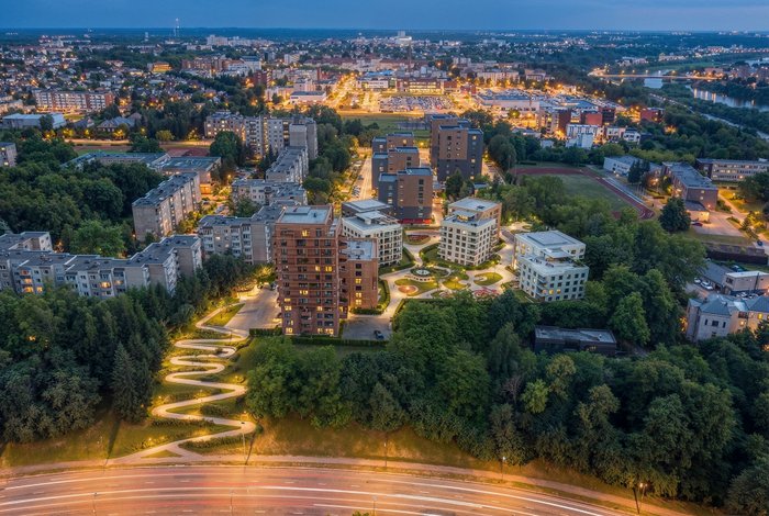 Eiguliai iš paukščio skrydžio