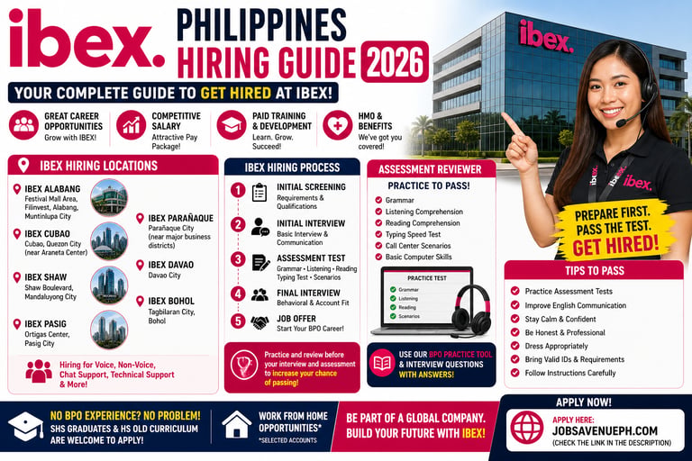 Ibex Assessment BPO Jobs Call Center Interview BPO Practice Typing Speed Test