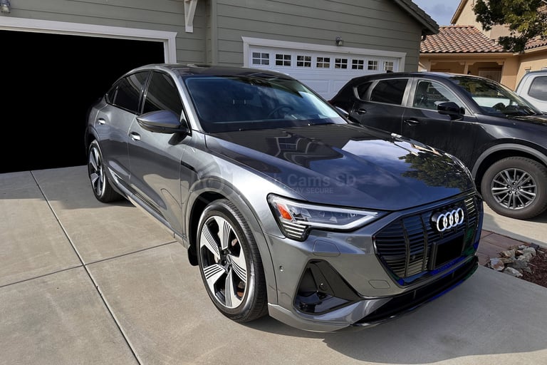 2021 Audi eTron grey