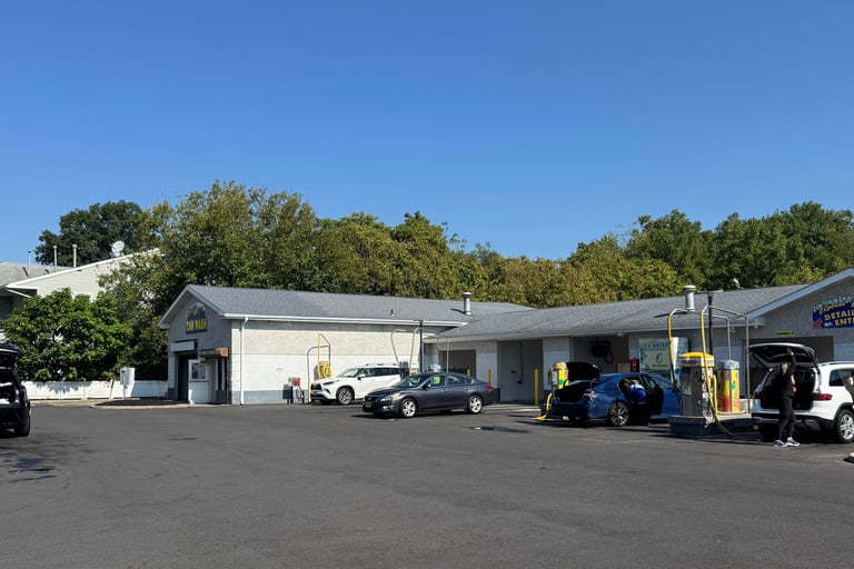 Car Wash Building Entrance