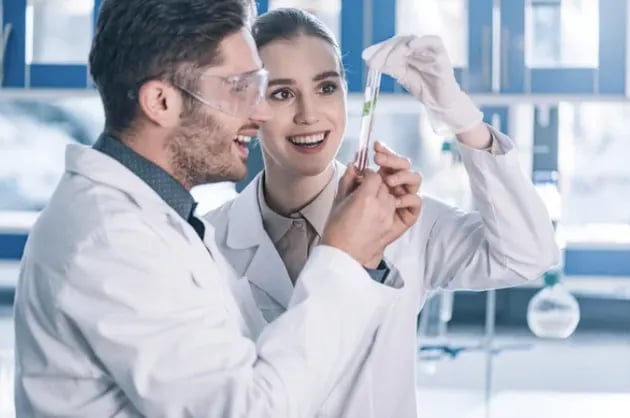 Healthcare professionals thriving with research running like clockwork.