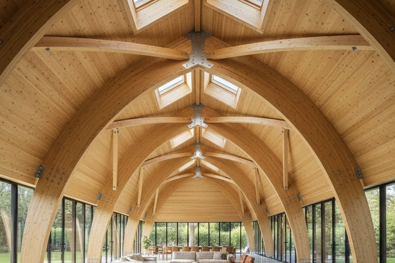 Architecture-interieure-charpente-lamelle-colle-courbee-orleans