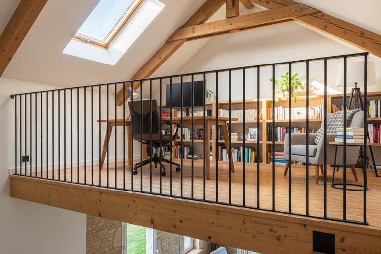 Mezzanine-bois-amenagee-bureau-coin-lecture-orleans