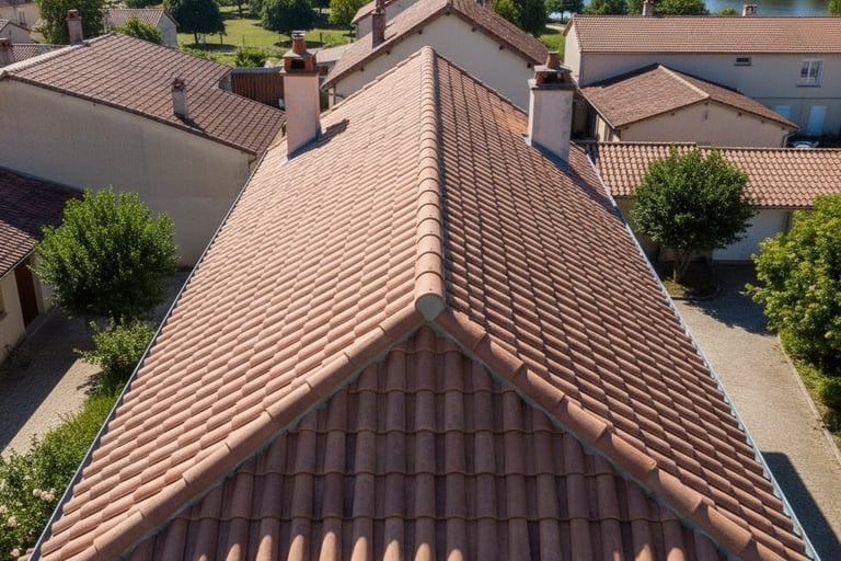 Toiture-tuiles-terre-cuite-achevee-vue-drone-orleans