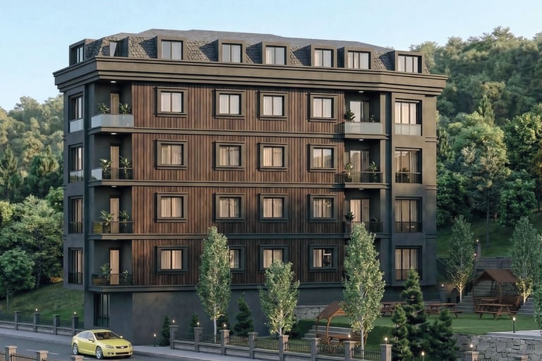Arnavutköy Park Evleri B blok - Hasat İnşaat satılık daire