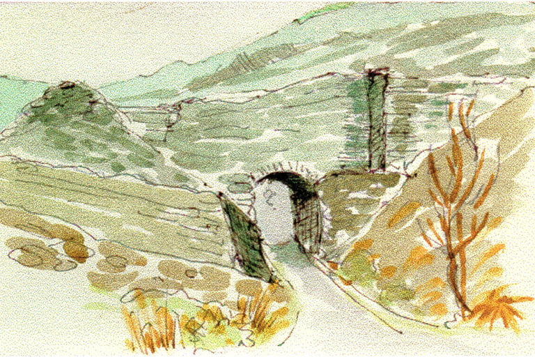 Mynediad i'r chwarel