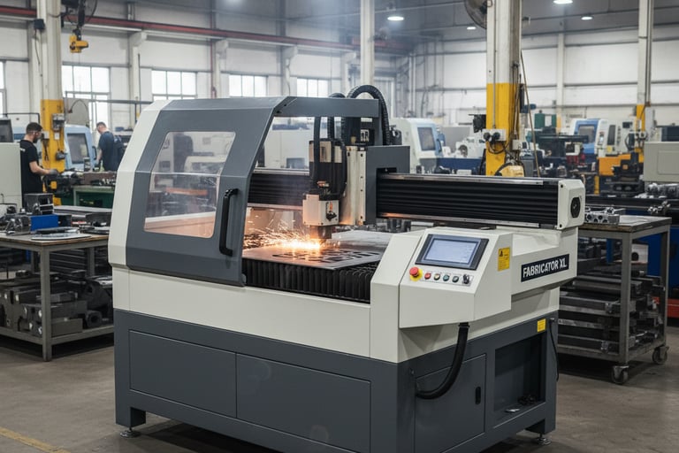 CO₂ CNC laser cutting