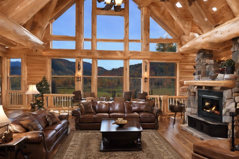 Bright living room with modern inventory