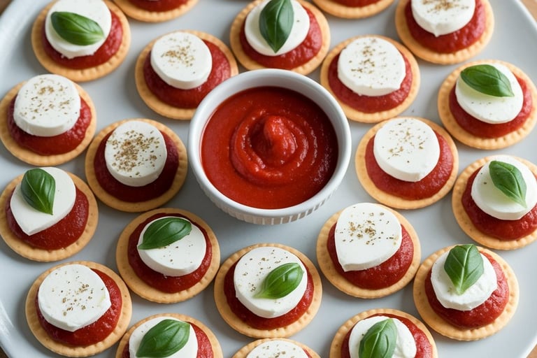 No-Cook Pizza Bites