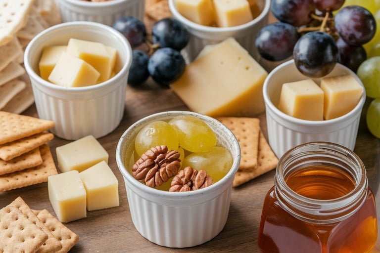 Mini Fruit & Cheese Board Cups