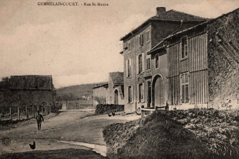 Rue St-Maure in Gemmelaincourt