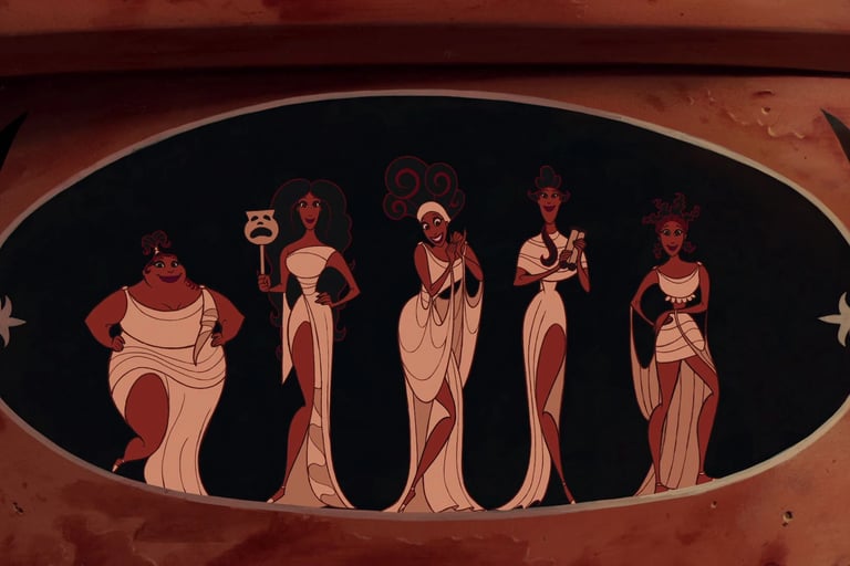 Musas de Hercules de Disney 