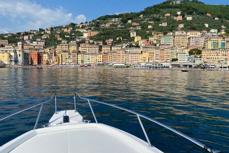 Private boat experience along the Ligurian Riviera