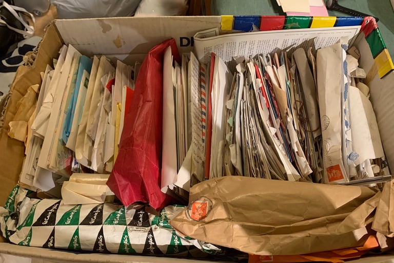 a box of old letters